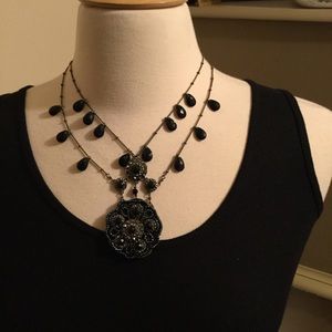 Black Statement Necklace
